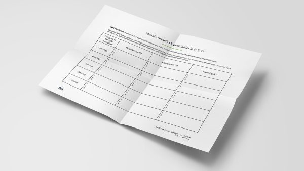 P-E-O Template – Mission Increase – Learn