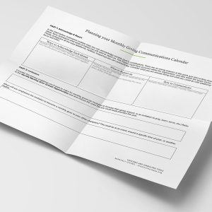 Planning Your Monthly Giving Communications Calendar