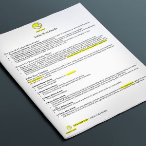 Table Host Guide Template