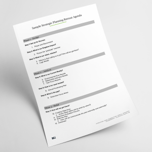 Sample Strategic Planning Retreat Agenda