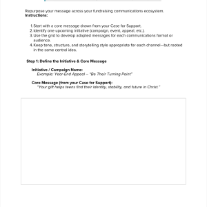 Message Version Grid